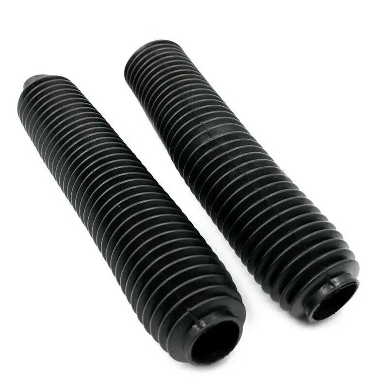 Afbeelding 7: 1 paar 360 mm vorkstofkappen beenkappen laarzen shock rubber voor motorfiets crossmotor