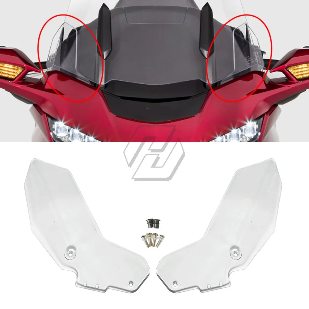 

Мотоциклетный боковой чехол на лобовое стекло для Honda Goldwing, аксессуары GL1800 GL 1800 2018 года