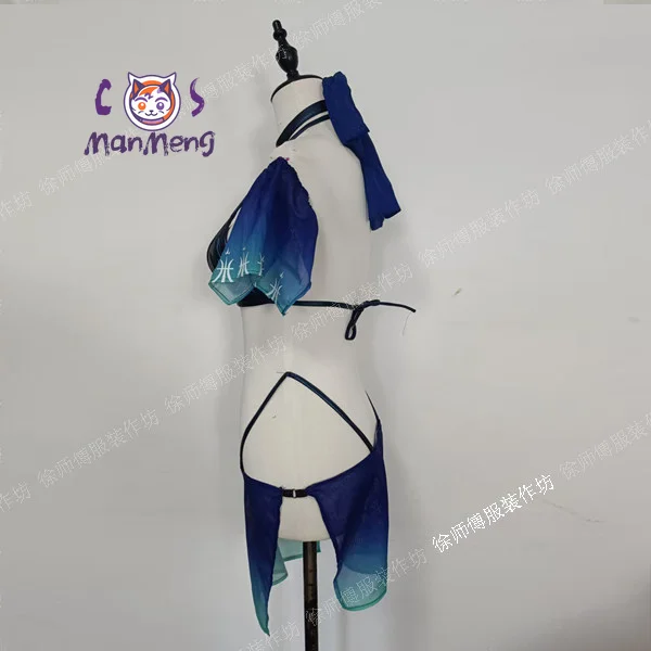Morgan  Anime Fate FGO Swimsuit Cosplay Costume Full Set Women's sexy bikini set Halloween party summer beach Morgan swimsuit