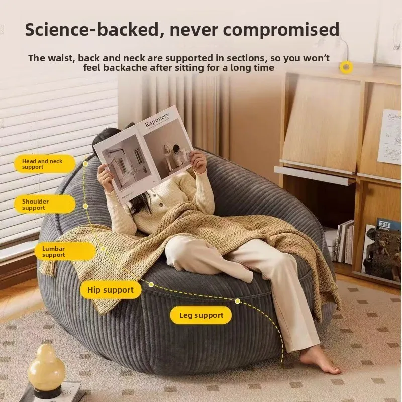 Eco Friendly Vacuum Compression Sofa Fabric Upholstered Compressed Couch Modular Design Stable Non Slip Living Room Furniture