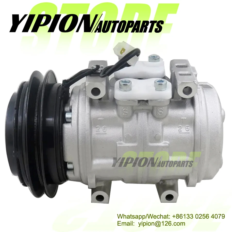 10P15C AC Compressor For Toyota Land Cruiser 60 series HJ60 1987-1889  HJ61 1998 88320-60191 047200-6480 047200-4810  8832060191