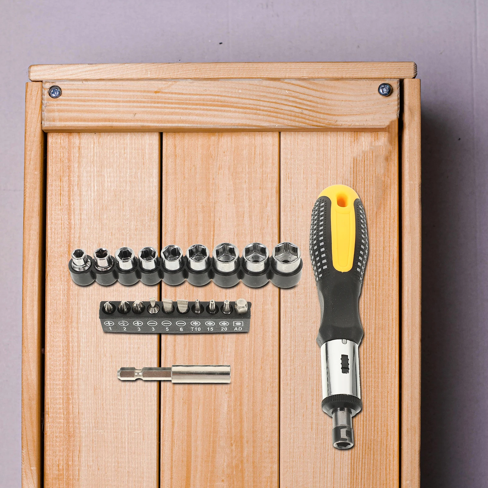 

Durable Ratchet Hexagon H Wrench Set Magnetic Force Adjustable Steel Ratchet Screwdrivers Tools Repair Kit H Tools