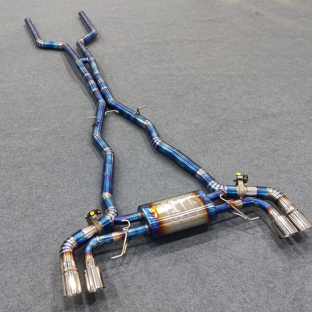 

F90 M5 Exhaust High Quality Titanium Alloy Muffler Valve Catback Exhaust for M5 F90 Competition 4.4T Fast Ship