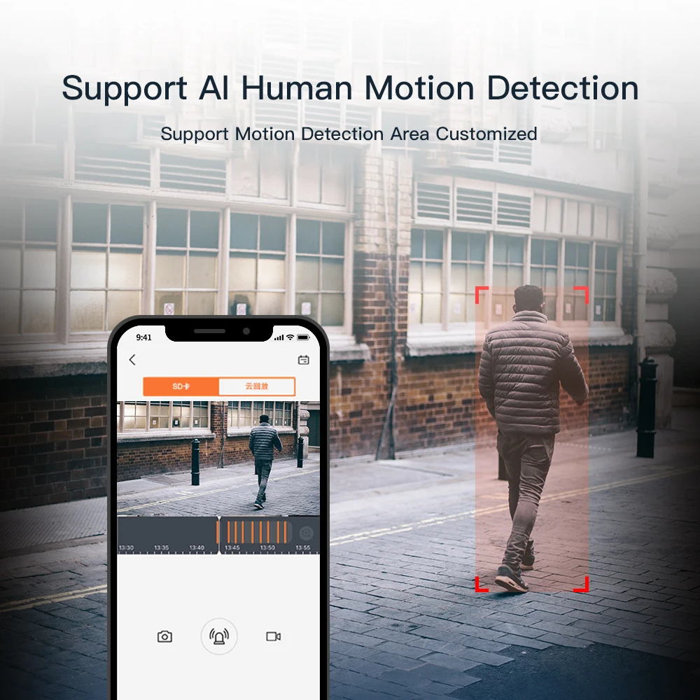 Arenti Laxihub 4MP Security Camera Wi-Fi Surveillance Camera Outdoor Smart Camera Security Protection 2K Full Color Night Vision