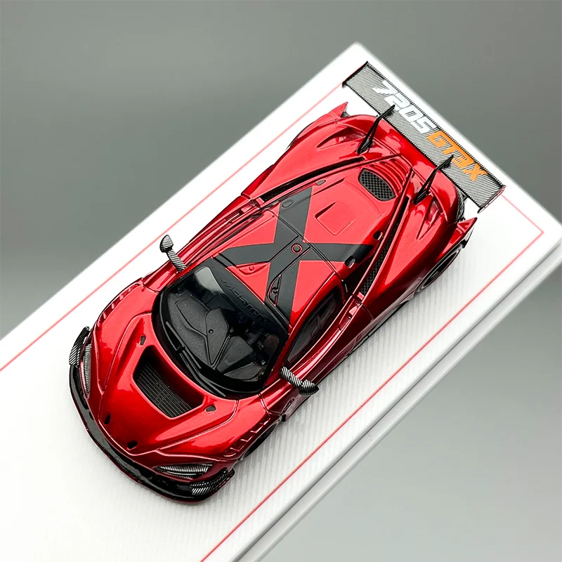 

CM MODEL 1:64 Scale 720S GT3X Red Alloy Car Model Classics Adult Souvenir Gift Static Display