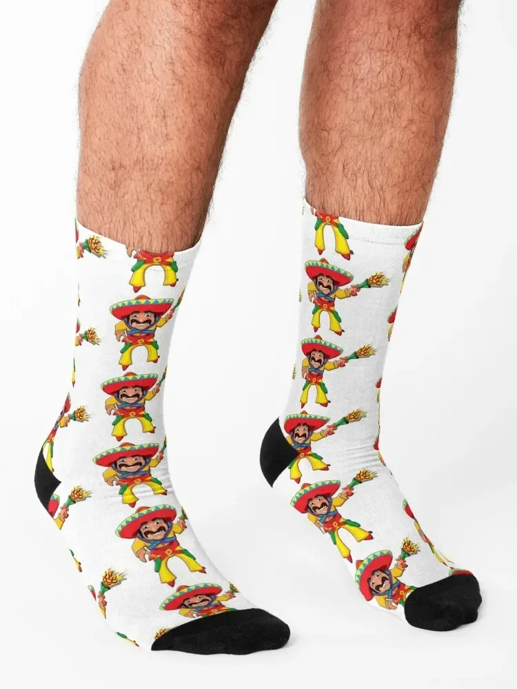 More chilli Pokies Socks fashionable essential funny sock Men Socks Luxury Brand Women's