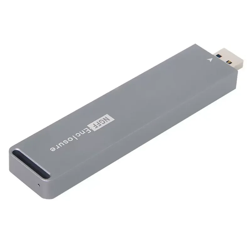 for NGFF Black USB 3.0 to 42mm M.2 SATA SSD Case Mobile U Disk U3