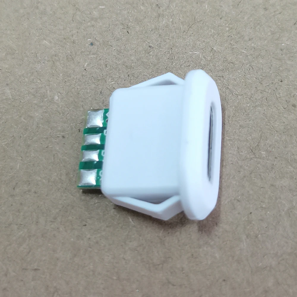 1 Stück Panelmontage Typ-C Buchse 6-Pin USB-Anschluss Typ-C Buchse Schnellladebuchse Ladeanschluss USB-C Ladegerät Stecker Dock – Detail 4