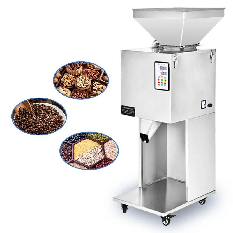 Easy Operation Weighing Filling Machine Granules Powder Tea Coffee Packing Machine Foods Weigher Bag Packaging Machine