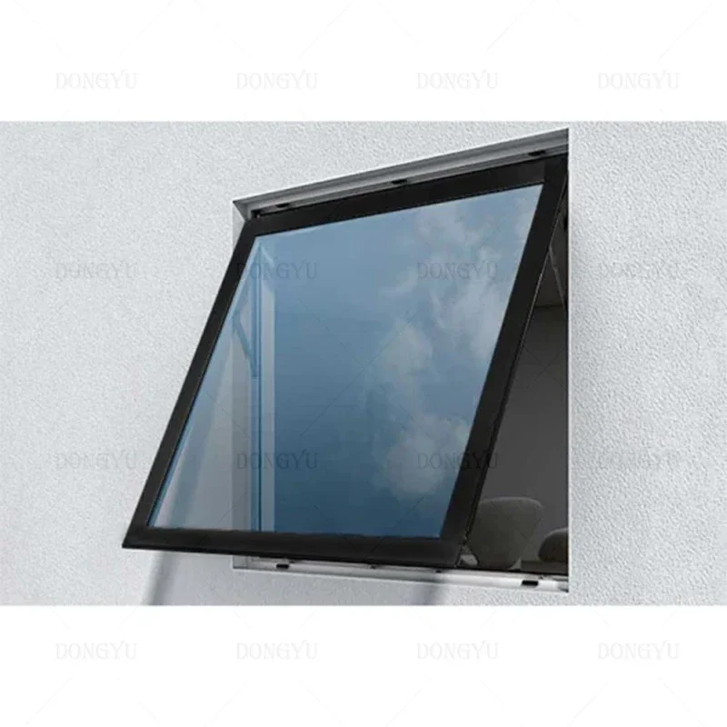 Wholesale Good Quality Thermal Break Aluminum Double Glazing Awning Window With Reflected Glass Aluminum Turn Away Windows