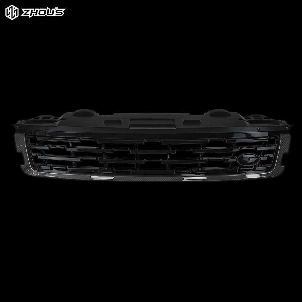 

Car Front Bumper Grille Protect Cover Trim Carbon Fiber Range Rover Sport Accessory Front Grille Trim for L461 Range Rover Sport