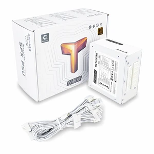 Metalfish SFX-500W 80Plus Full-Modular Bronze White Power Source for Computer Box for Games with White Modeling Cable 100/220V 8 Main Sales Power Accumulator 220V - №5