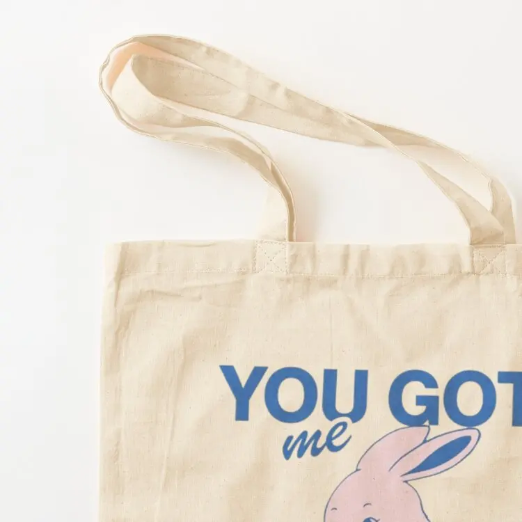 NewJeans - you got me looking for attention Tote Bag custom canvas bag Women's bag hand