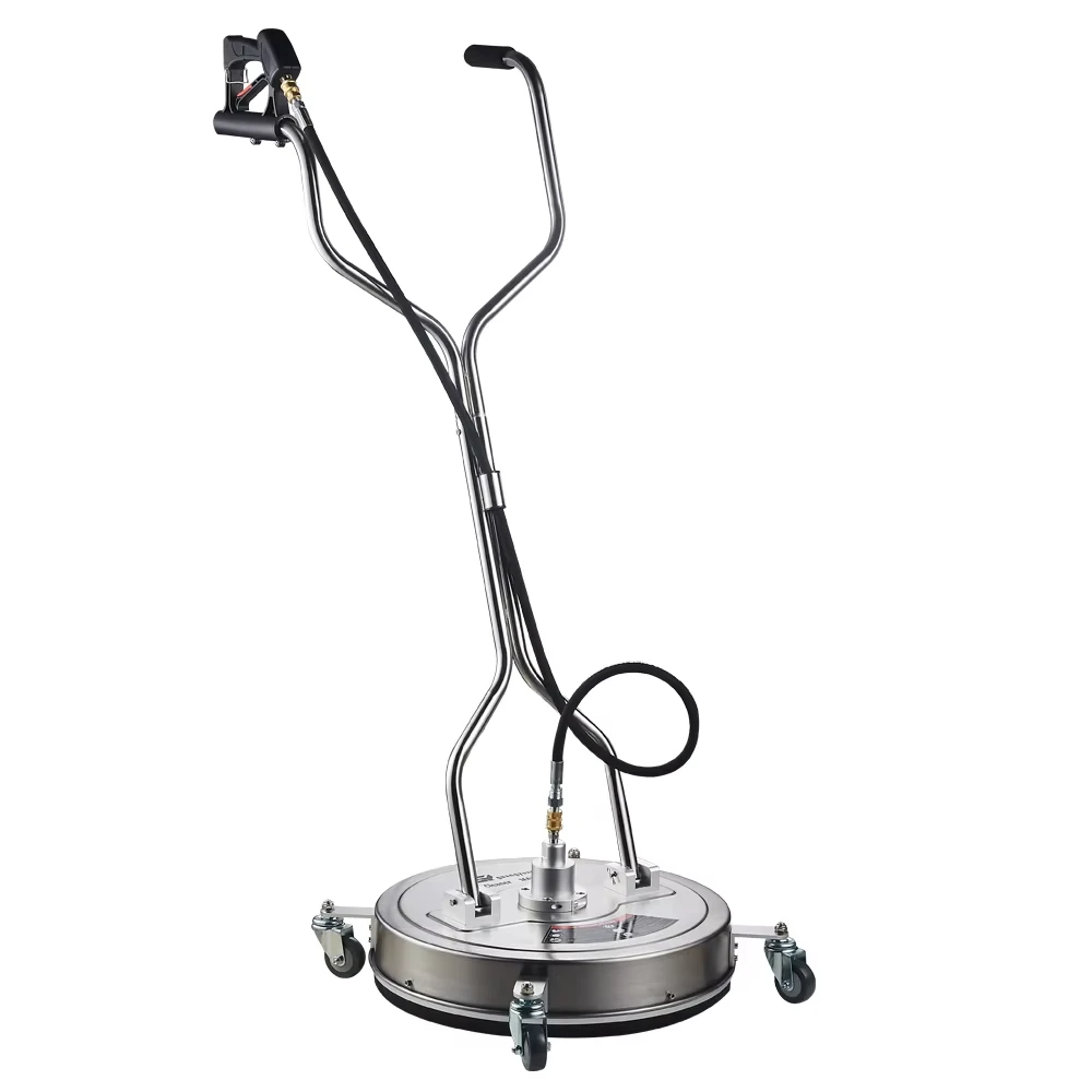 New 20 Inch High Pressure Cleaner Stainless Steel Flat Surface Cleaner/ Industrial Pressure Cleaners Cement Road Floor Scrubber