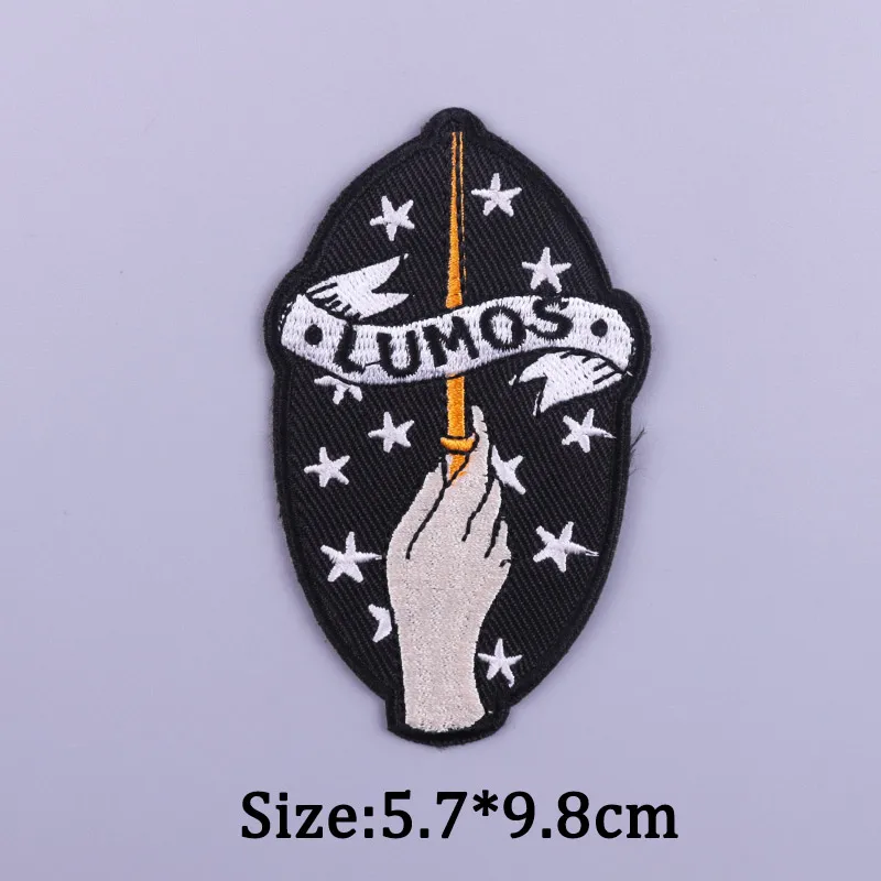 Van Gogh Stickerei Patches Für Kleidung Jesus Kreuz Patch Aufkleber DIY Eisen Auf Patches Für Kleidung Brief Punk Abzeichen Applique – Detail 35