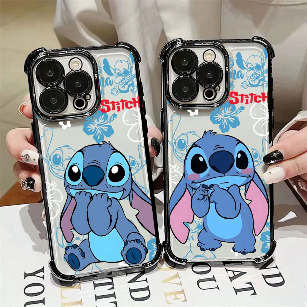 Ohana Stitch Lilo Case For Samsung Galaxy A57 A37 A17 A07 A56 A16 A26 A06 A36 A55 A35 A25 A15 5G A14 A34 A52 A53 A54 Phone Cover