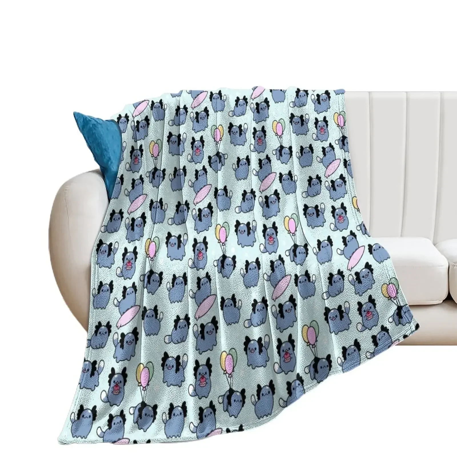 Beta Wooper Throw Blanket wednesday Furry for sofa Blankets