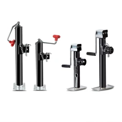 Clavija giratoria superior para remolque, accesorios para caravana, soporte de patas de esquina, clavija estable para barco, 5000 libras, 10 pulgadas