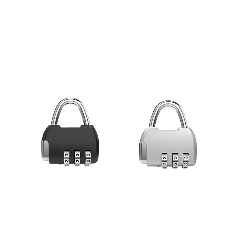 Lightweight 3 Digit Combination Steel Cable Padlock 1M Anti-Theft Wire Rope Lock for Travel Backpack Gym Locker Bike