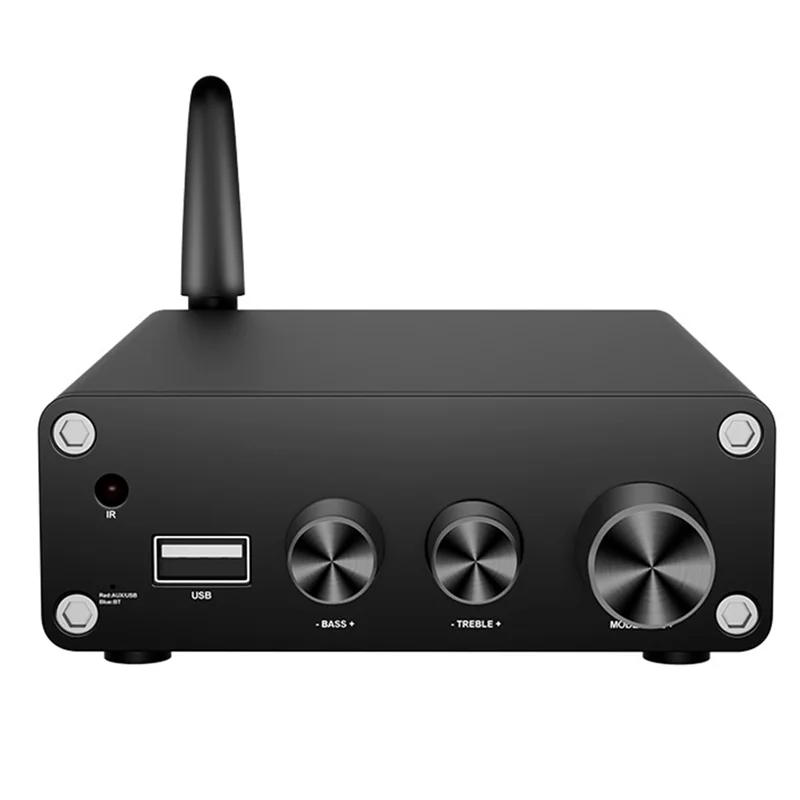 

Цифровой усилитель мощности TPA3116 Bluetooth 5.3, Hi-Fi стереоусилитель, аудиоусилитель, USB-декодер 50Вт+50Вт, простая установка A-Y41