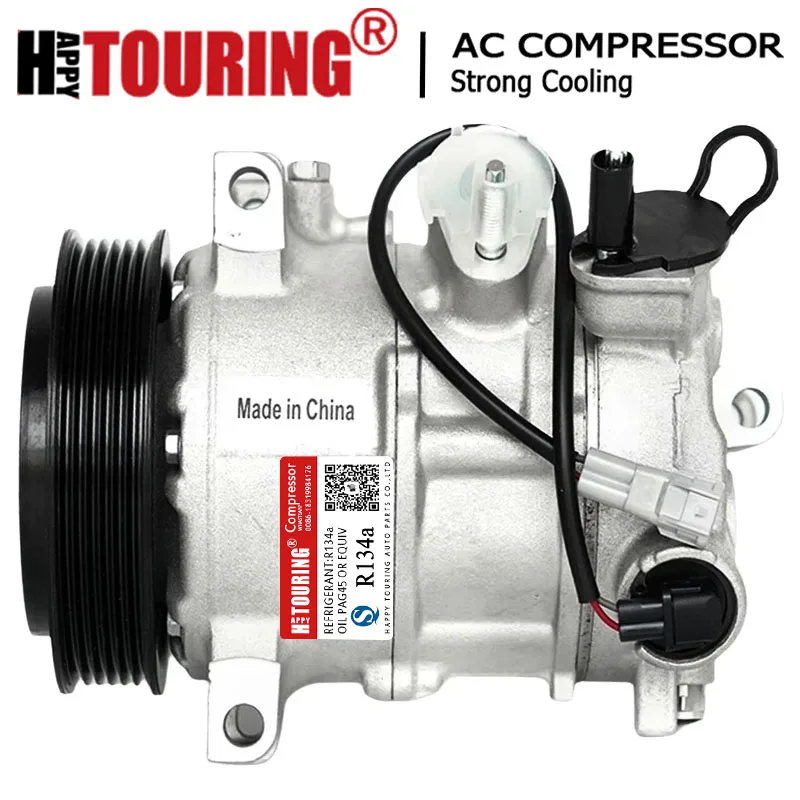 AC Compressor for Dodge Caliber Jeep Compass Patriot 5058900AB 5058900AC 68066970AA P55111610AC R5111610AB RL111610AC 55111296AA
