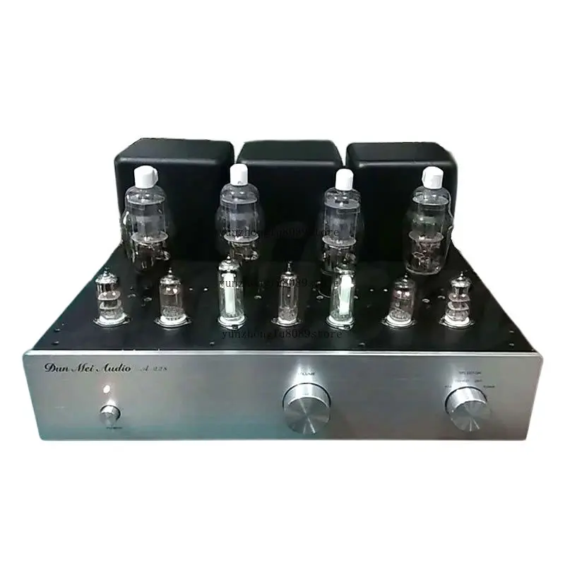 FU‑7 (807) Push‑Pull Tube Amplifier, Upgraded 50W+50W High‑Fidelity HIFI Power Amp, Low‑Distortion Audio Device