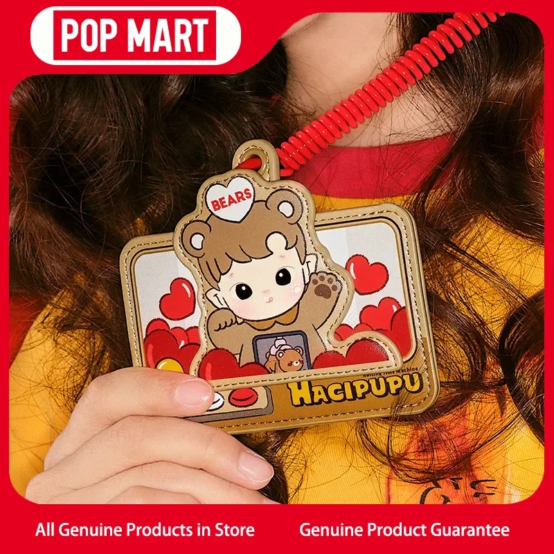 

Genuine Popmart Hacipupu Spinning Time Machine Series Card Holder Blind Box Peripheral Birthday Gifts For Girls Mysterious Box