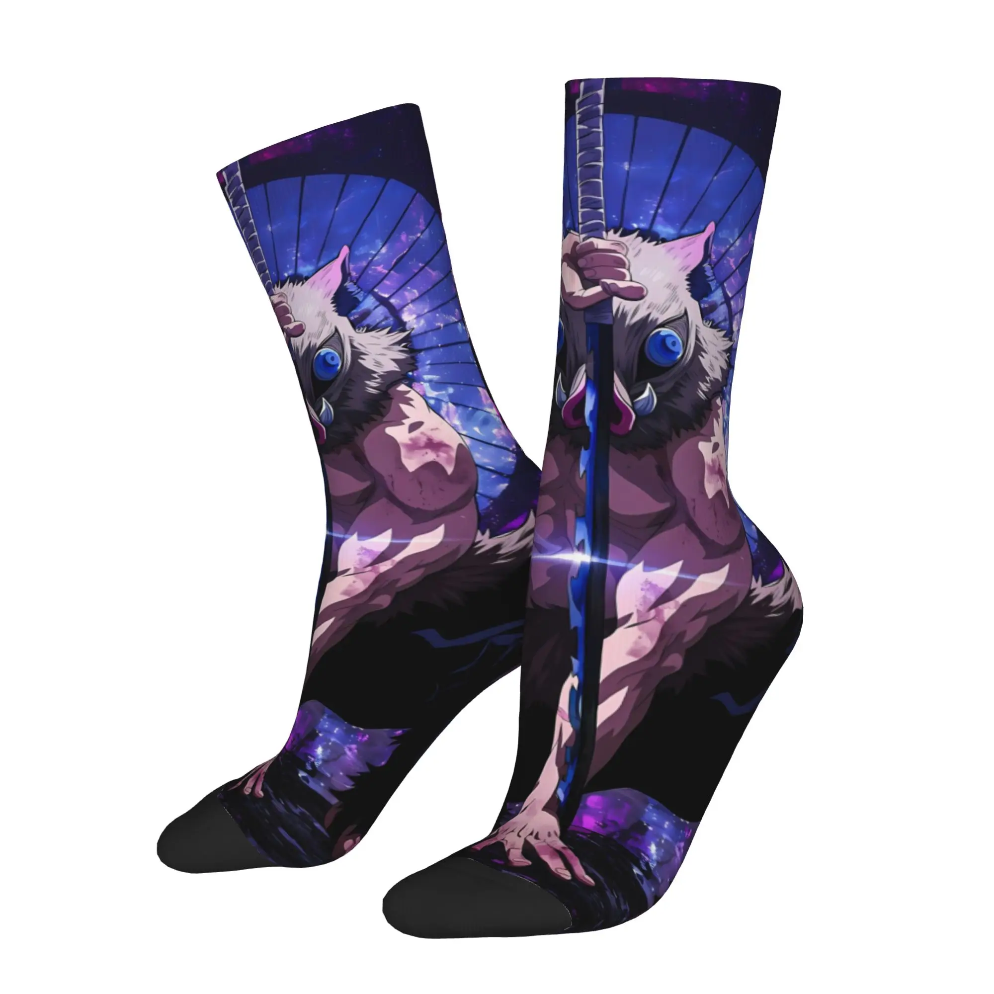 

Demon Slayer Men's Socks Unisex Adults 18 Plus shounen manga Harajuku Pattern Printed customized items Socks