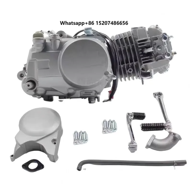 New YX140 2 Stroke 140cc Air-Cooled Foot-Operated Clutch Engine with CDI Ignition for W140 Off-Road Motorcycle