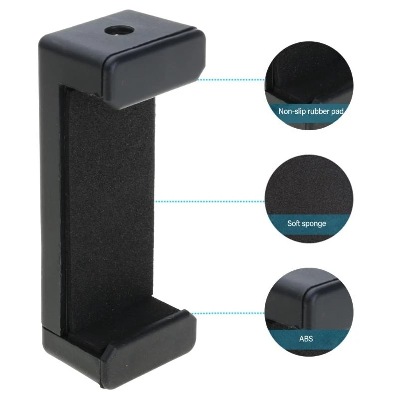 83CE UNIVERNAL PHELEL Clip Suporte Selfie Mount Tripod Monopod Stand para telefone