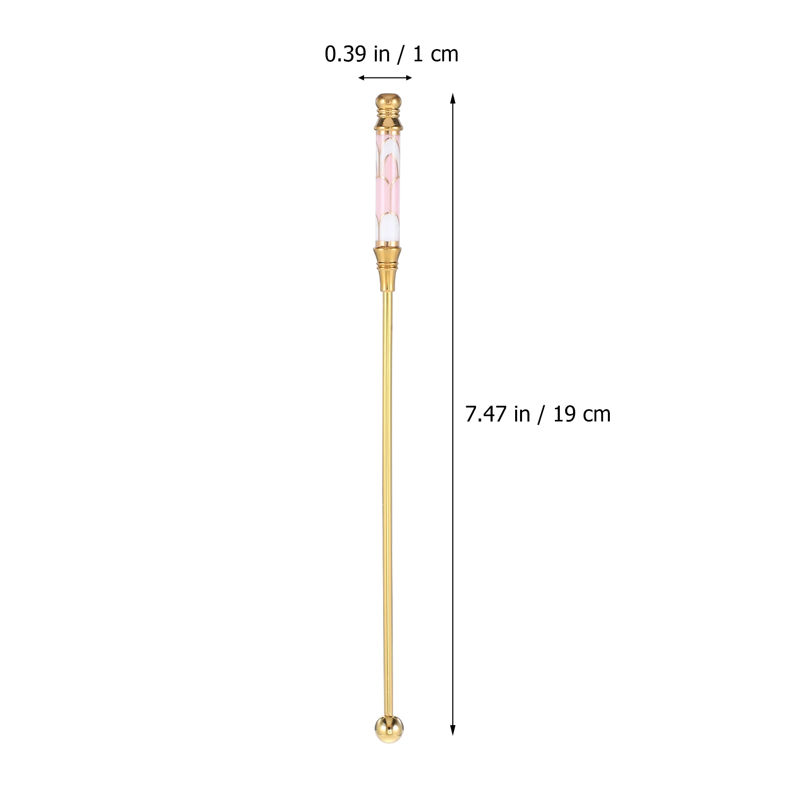 

Stainless Steel Stirring Stick Cocktail Mixing Rod Long Handle Milk Tea Stirrer Eco-Friendly Drink Mixer Bar Tool High