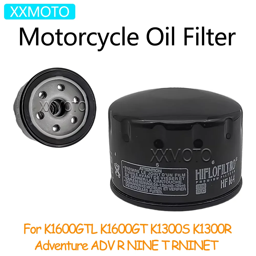 

For BMW K1600GTL K1600GT K1300S K1300R K 1600GTL 1600GT 1300S 1300R Adventure ADV R NINE T RNINET Motorcycle Oil Filter