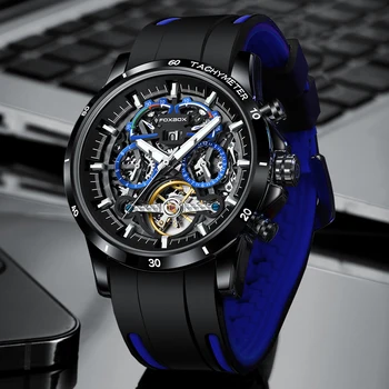 LIGE luxury business automatic date mechanical mens watch silicone luminous man wristwatch waterproof reloj hombre LIGE luxury business automatic date mechanical mens watch silicone luminous man wristwatch waterproof reloj hombre