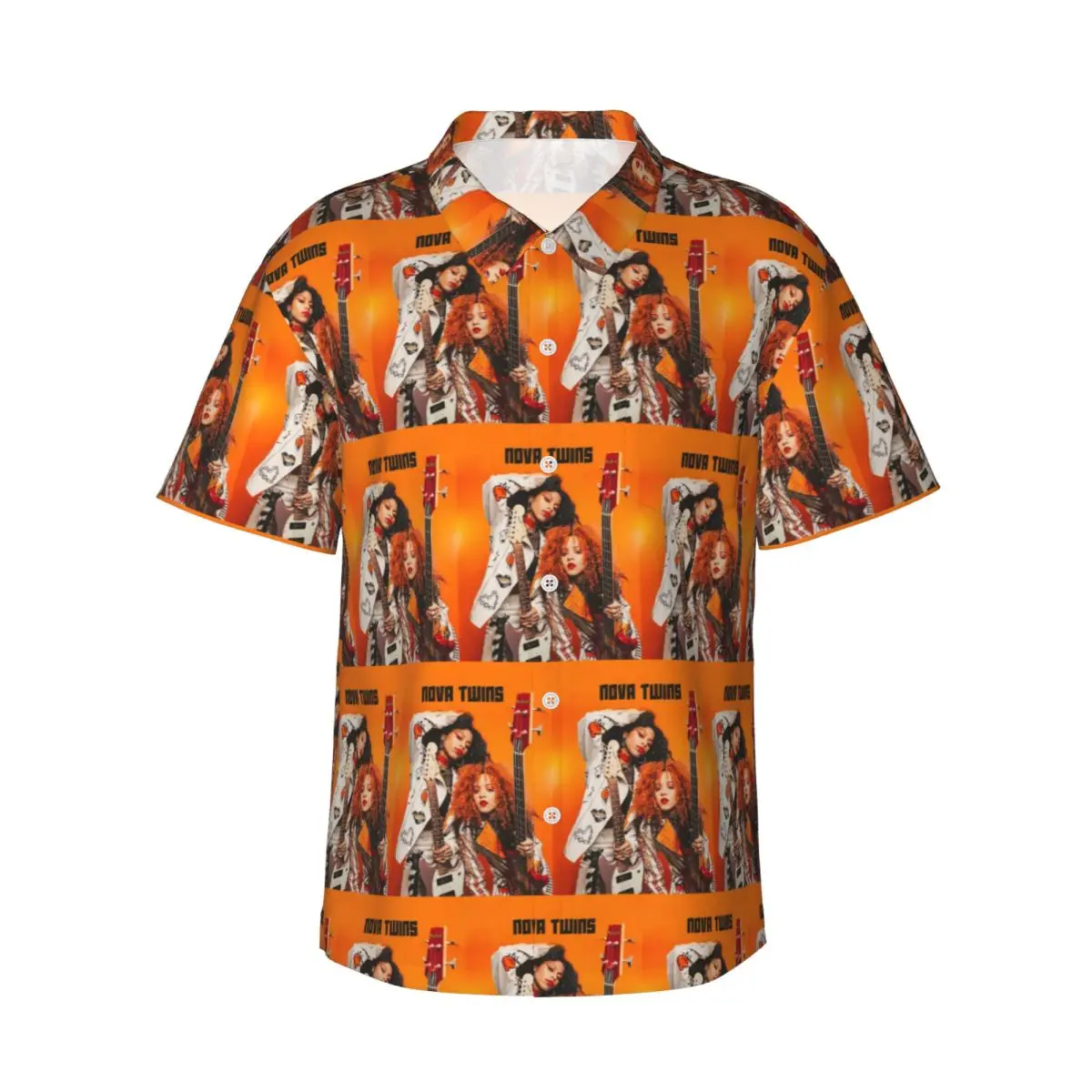 

Мужские рубашки Nova Twins, гавайская рубашка с коротким рукавом, модные топы на пуговицах для летнего пляжа