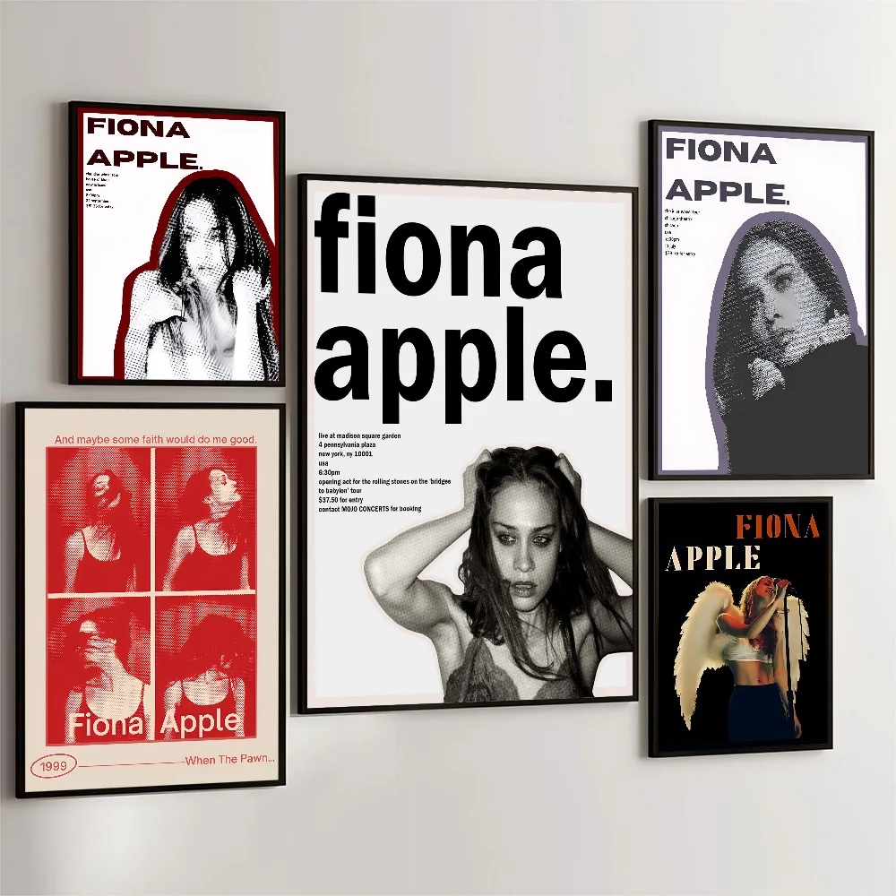 Fiona Apple Classic Movie Posters Waterproof Paper Sticker Coffee House Bar Decor Art Wall Stickers