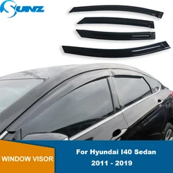 Side Window Deflector For Hyundai I40 Sedan 2011 2012 2013 2014 2015 2016 2017 2018 2019 Window Visor Guard Deflector Door Visor