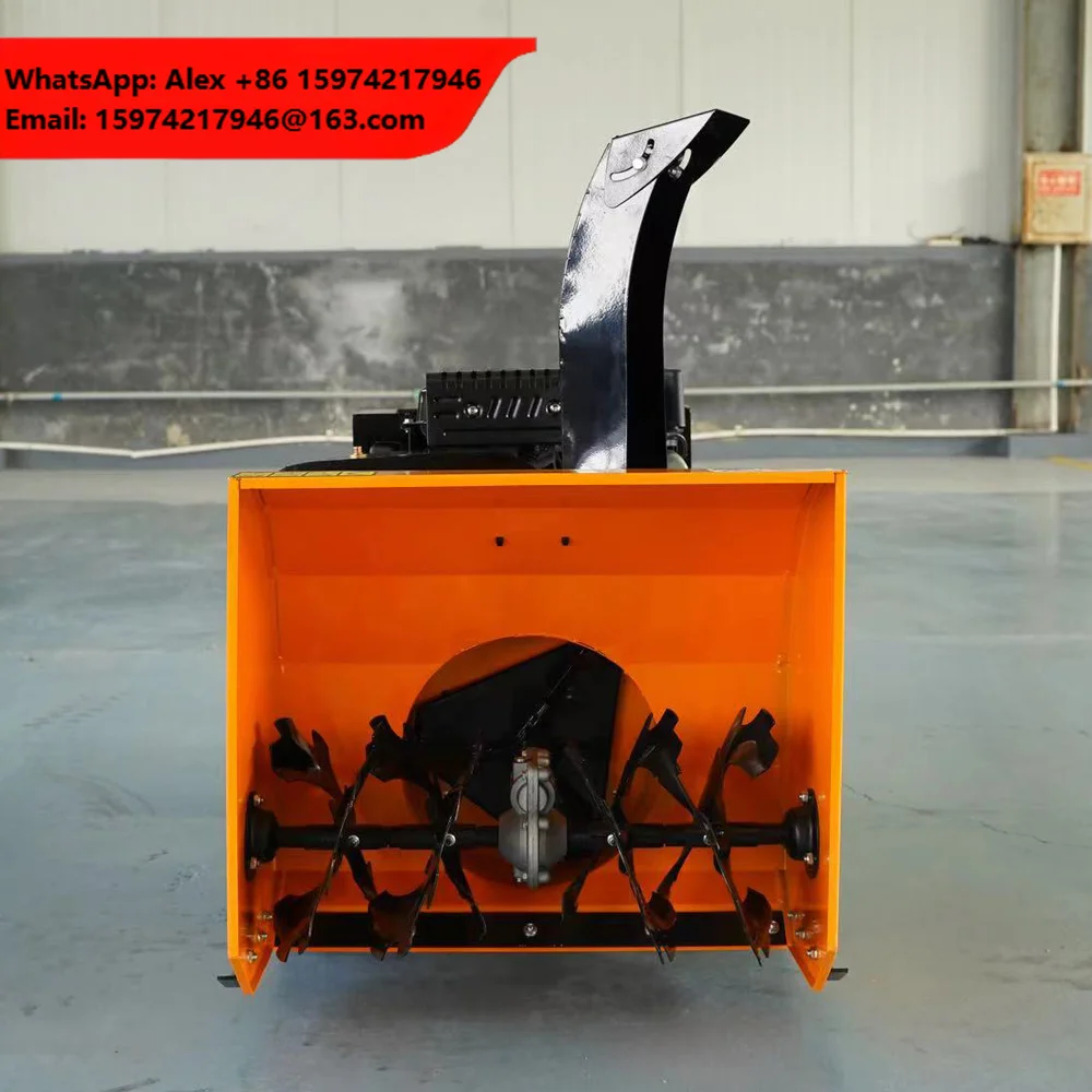 Robotic Snow Blower Road Snow Blower Sweeper Skid Steer Loader Snow Sweeper For Sale