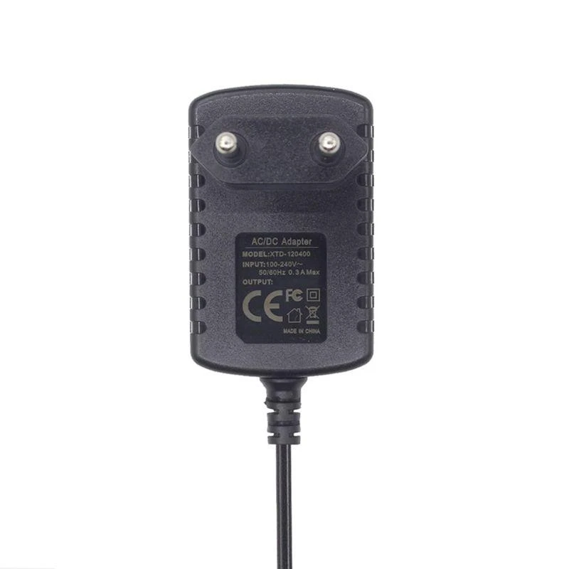 HX6A Lightweight Battery Plug Convenient Power Supply Black \Cord Adapter