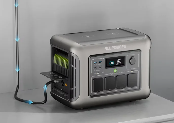 ALLPOWERS Emergency Lithium Battery Portable Solar Power Station Generator With Parallel Connection Option For Higher Capacity