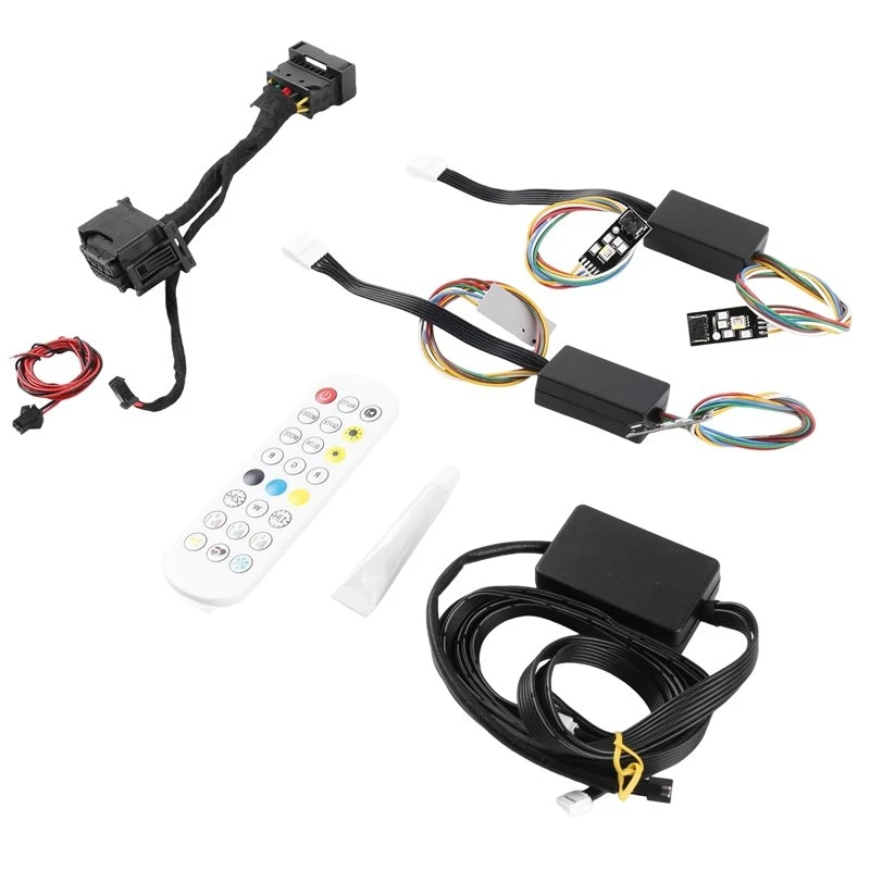 AB42-RGBW For BMW F32 F33 F36 4 Series F82 Pre-LCI 2013- 2016 RGB Multicolor LED Boards Daytime Running Light DRL Module