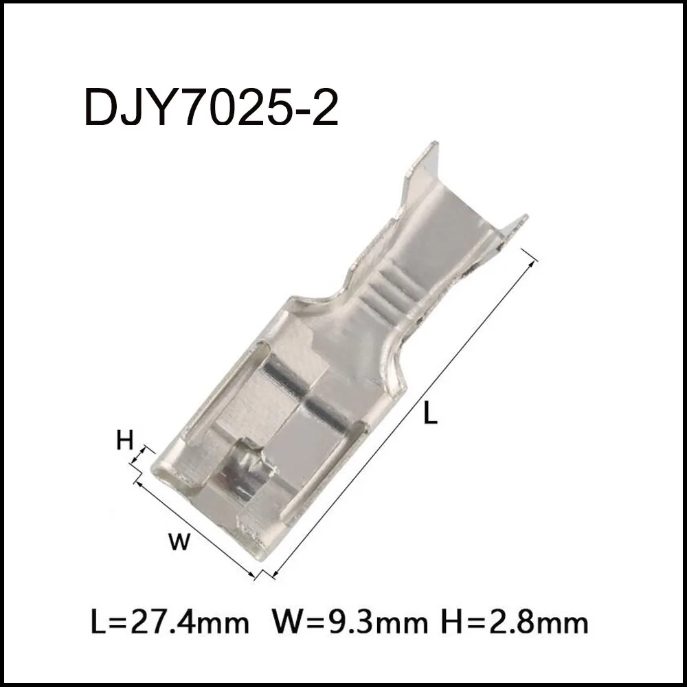 

2000PCS DJY7025-2 New energy automotive waterproof connector female male plug terminal socket pinDJ622-3*0.6A/B