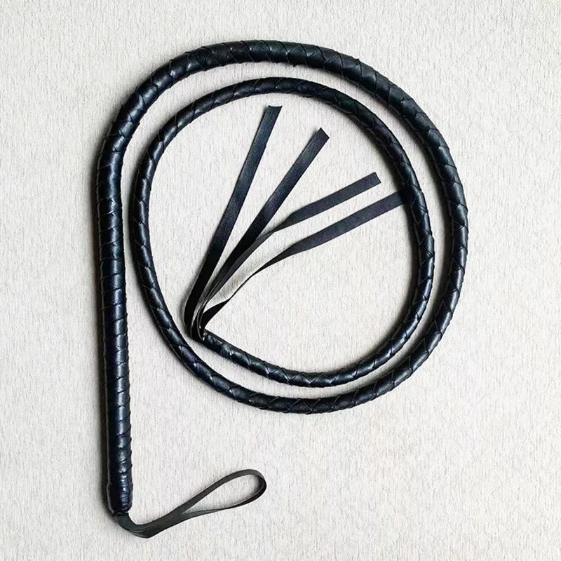 Bullwhip hitam baru 190cm