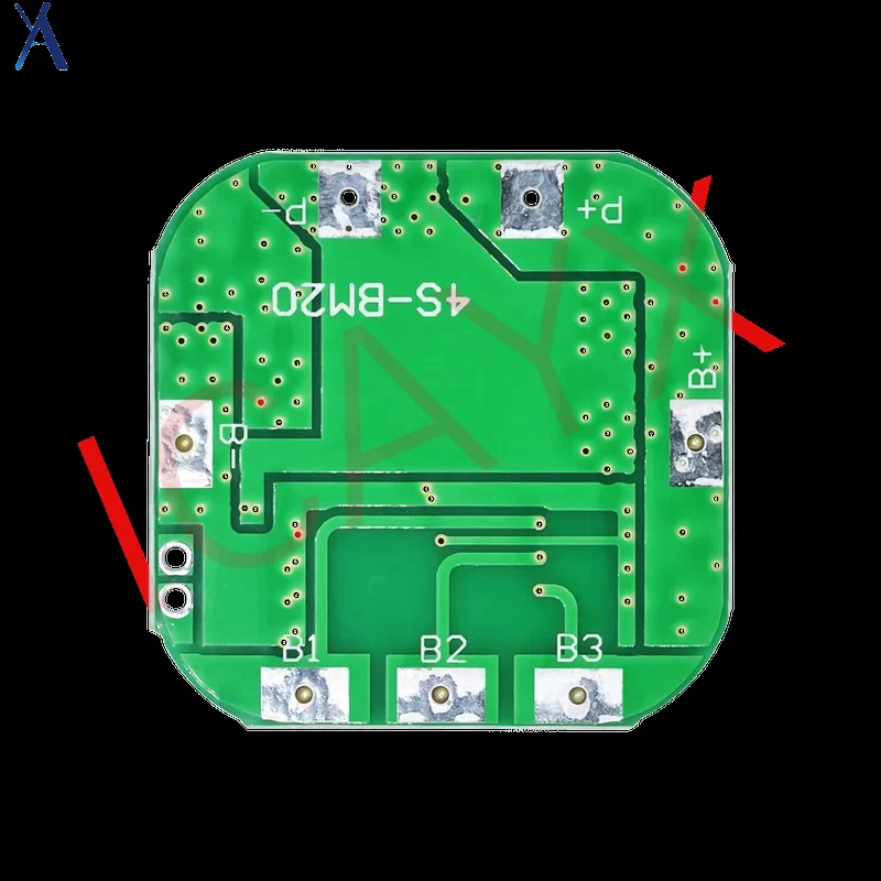 4S 14.8V / 16.8V 20A Máximo li-ion BMS PCM Placa de Protección de Batería Bms Pcm para batería de litio LicoO2 Limn2O4 18650