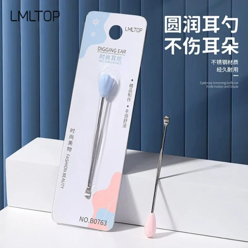 Stainless Steel Ear Wax Removal Tool Single Pack Ear Cleaner Pick Spoon for Ear Care Wholesale Supply