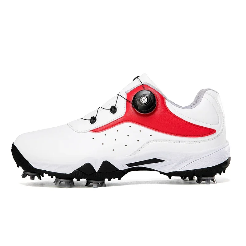 

Professional Golf Shoes Men Spikes Golf Wears for Men Light Weight Walking Footwears