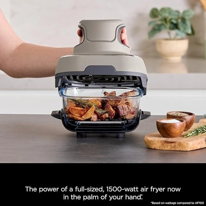 Smart 1500W High Power Air Circulation, Visual Air Fryer Microwave Oven