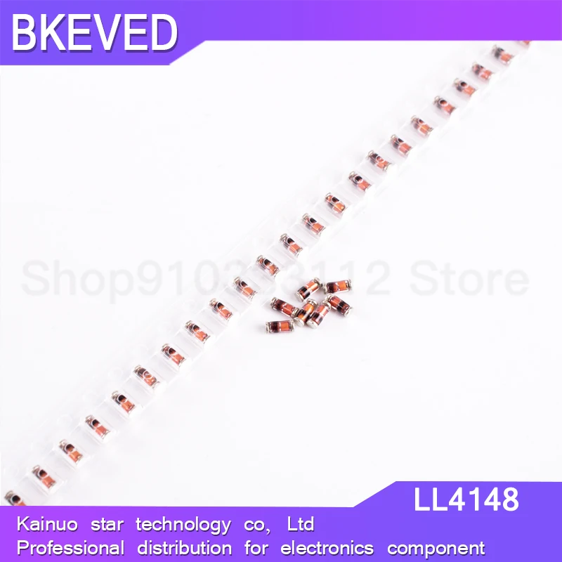 100PCS LL4148 IN4148 LL-34 1N4148 High-speed switching diodes