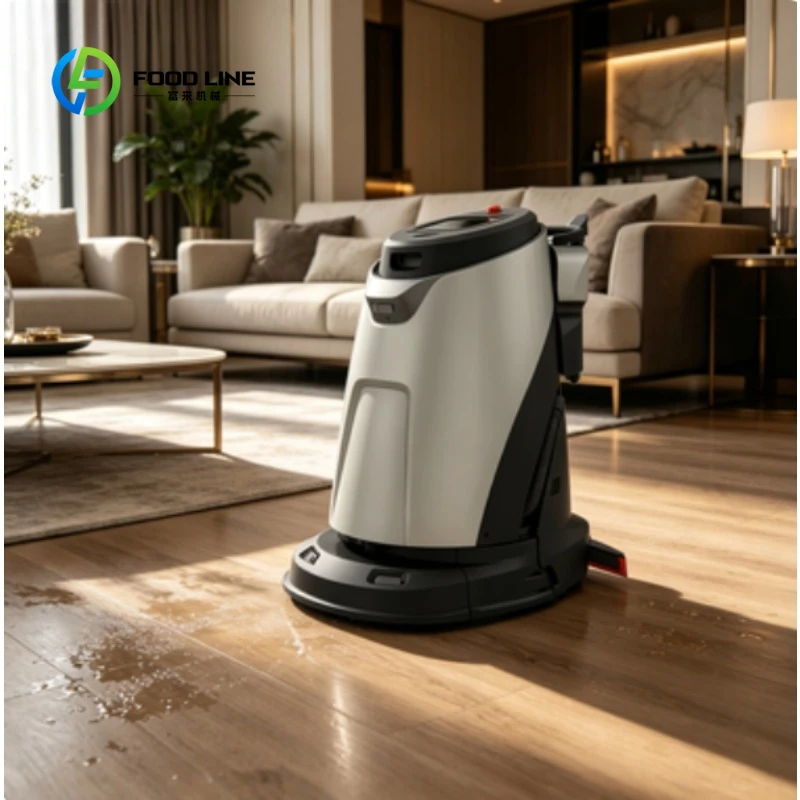 Custom Commercial Cleaning Robot, Auto Recognition, 54L Water Tank, Vacuum Sweep Scrub, 5000 Sq Ft Coverage
