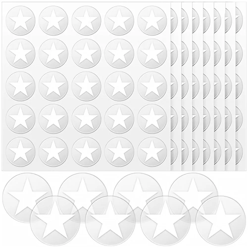 

20 Sheets Multifunctional Star Stickers for Decor Suitable Baseball Football Softball Hockey Sports Accessories Gear