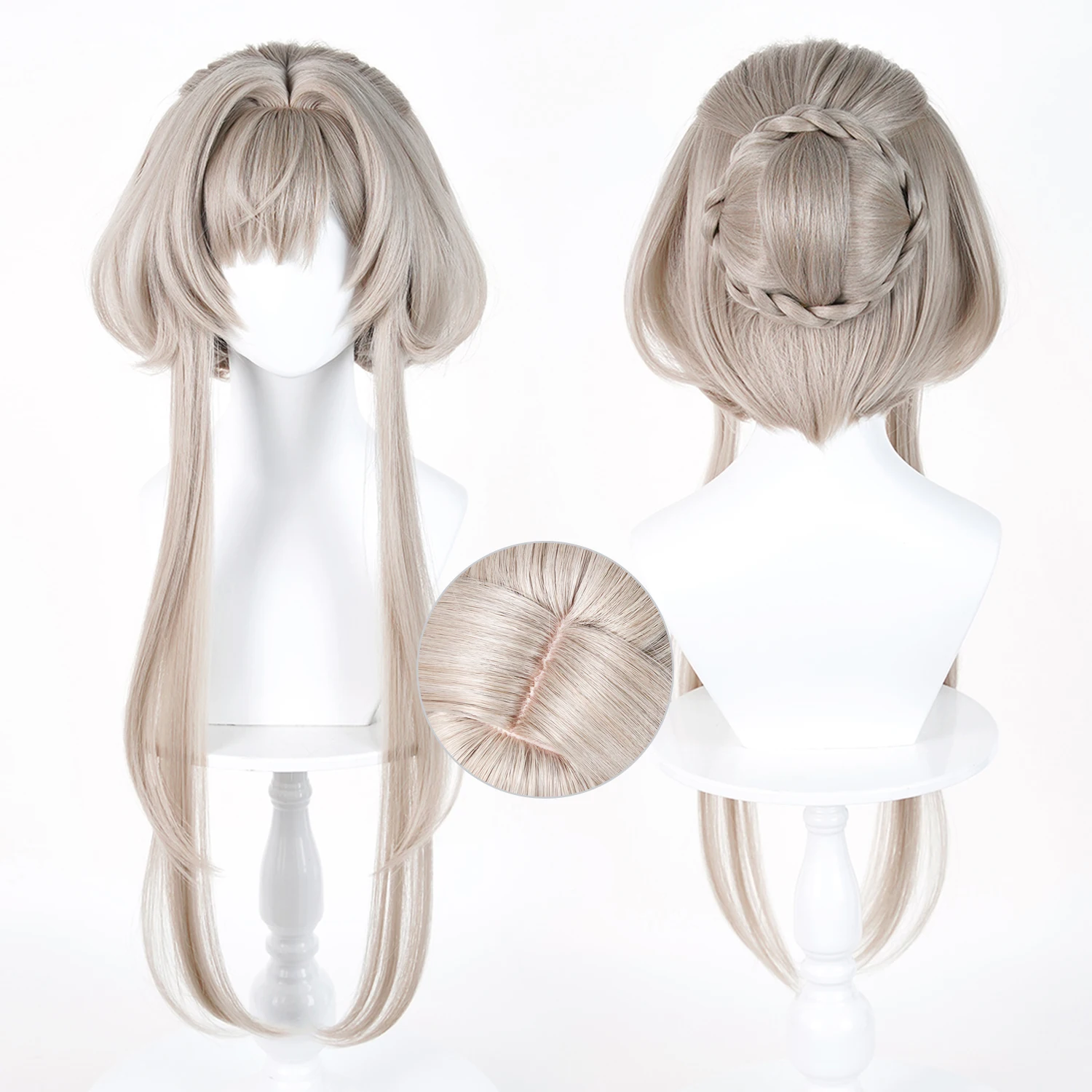 Marionette Sandrone Cosplay Wig Long Hair For Woman Anime Halloween Heat Resistant Synthetic Wigs 4 Styles Available Version